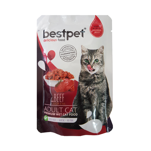 Bestpet 85g Pouch with Beef