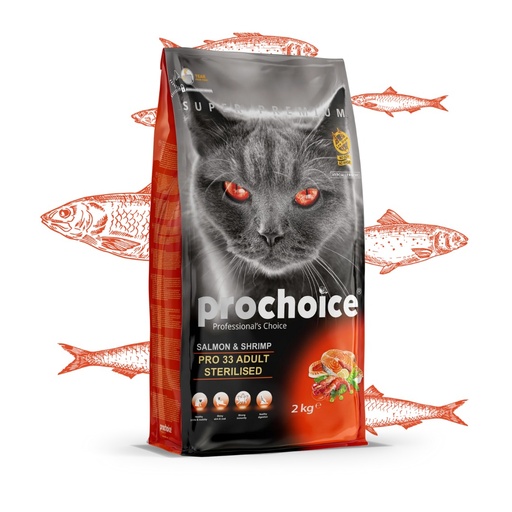 ProChoice 33 Salmon & shrimp 2Kg