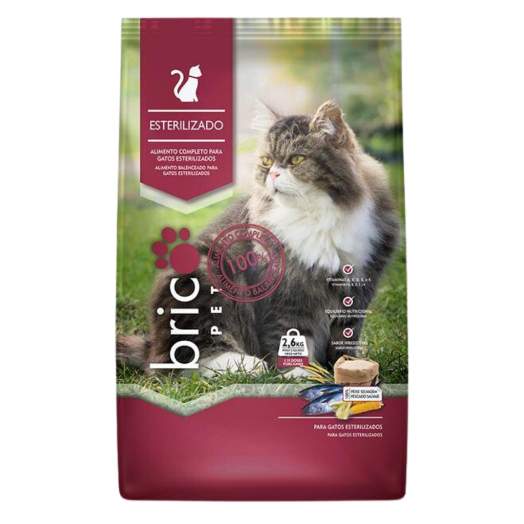 Bricopet Sterilized 2.6 kg