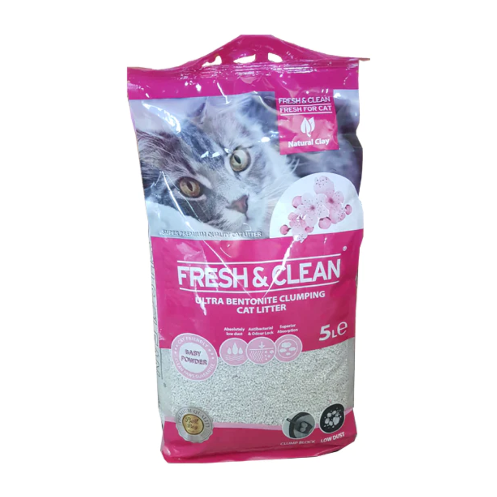 Fresh & Clean - Cat Litter 5L