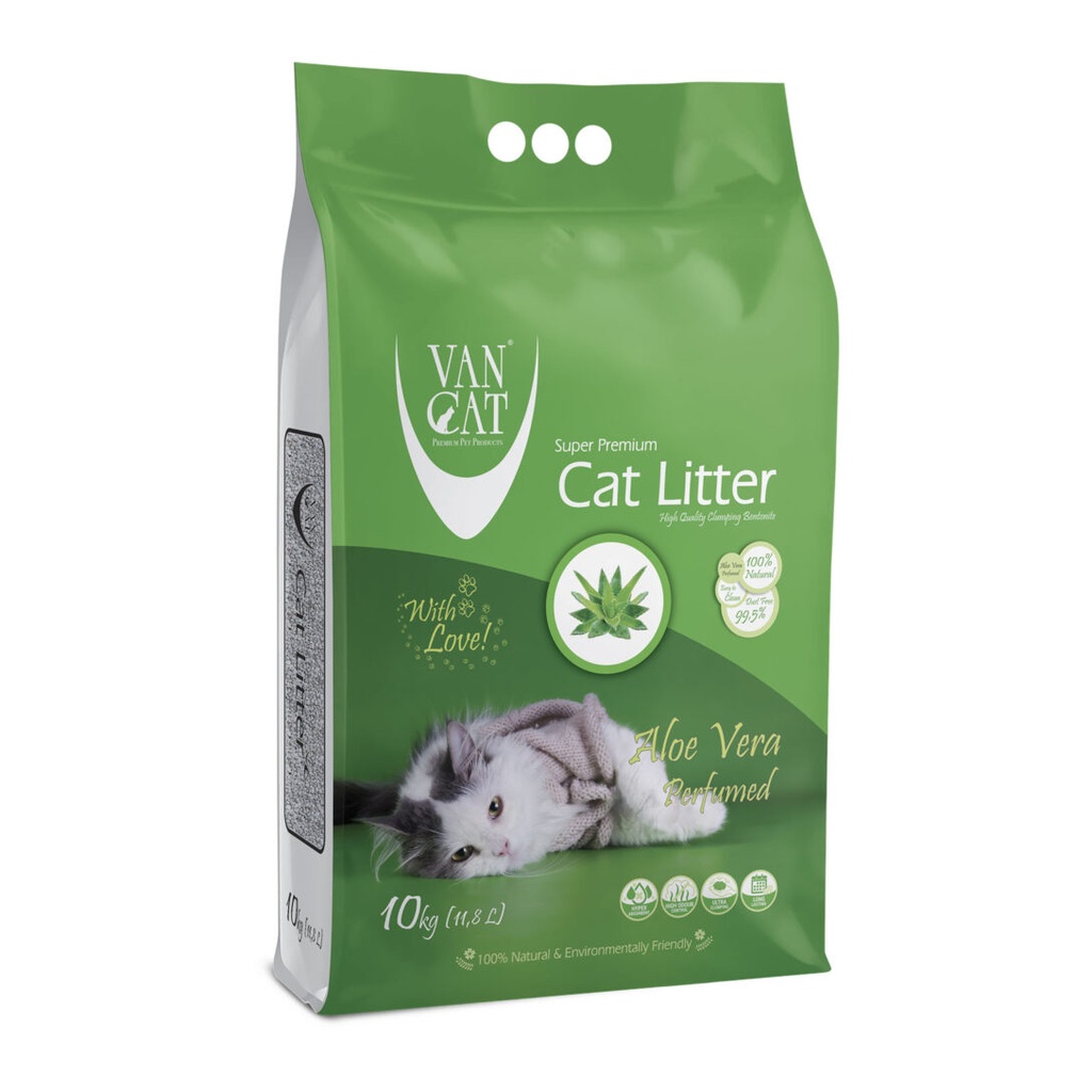 Aloe Vera Scented Cat Litter 5kg - VanCat