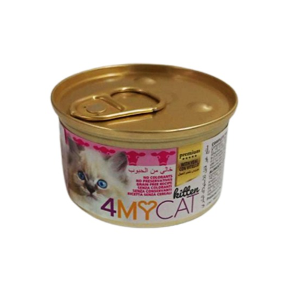 4 My Cat Veal Kitten Pate