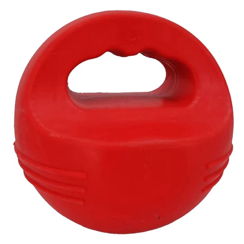 Floating Rubber Dog Toy "Bowlling Ball"