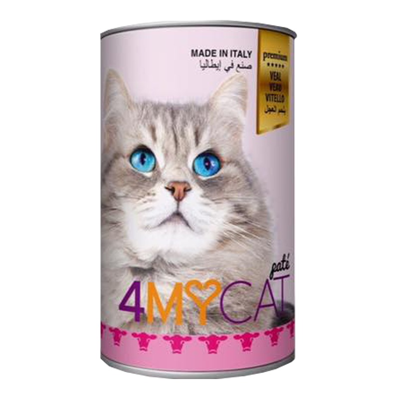 Veal Wet Food Pate 405g - 4 My Cat