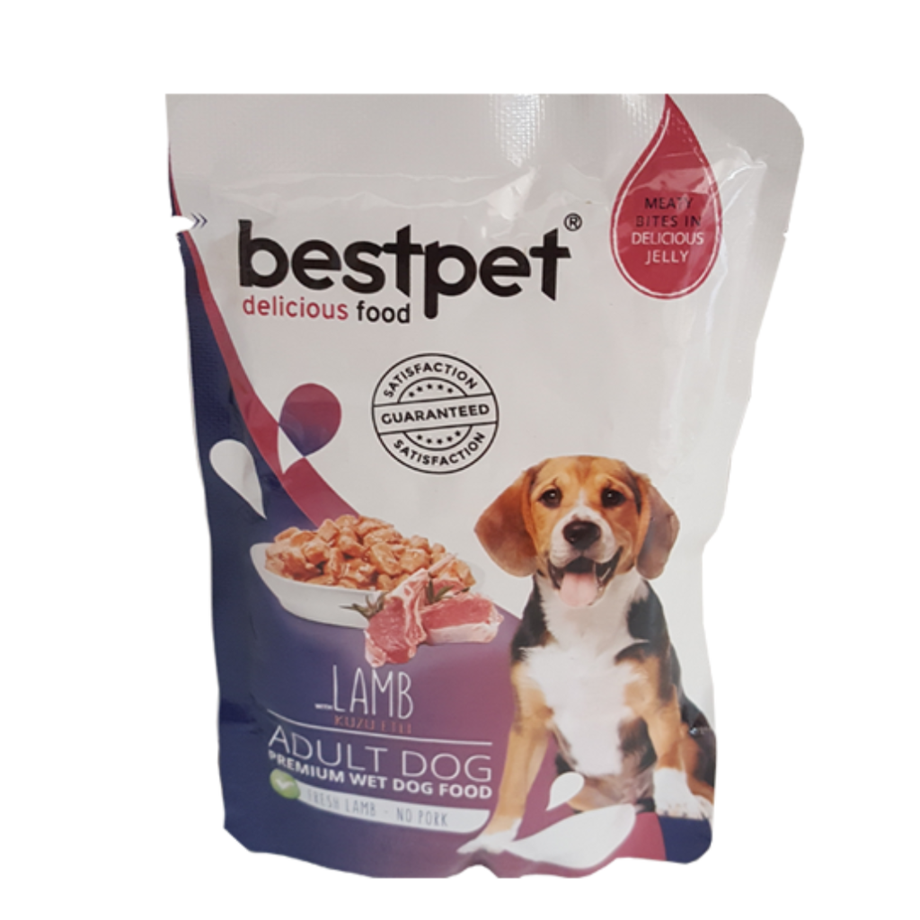 BestPet Pouch with Lamb (Adult Doog)