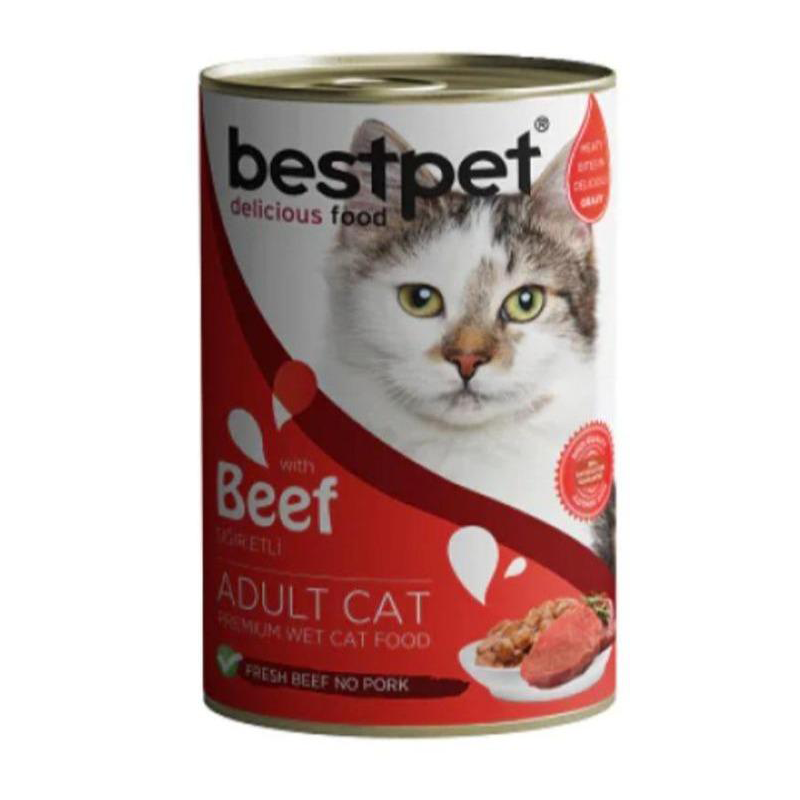 Bestpet Beef adult cat 400g