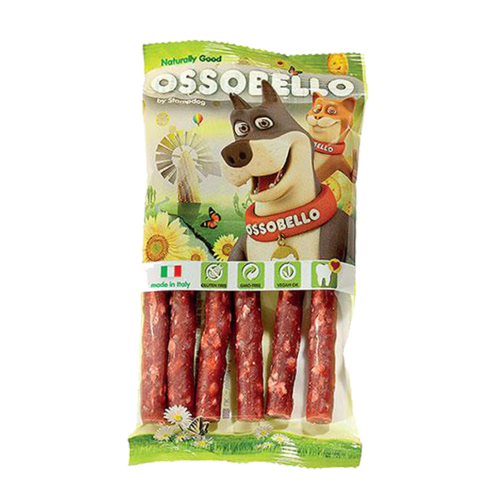 Ossobello Medium Rice Snack- 6PCS bordeaux
