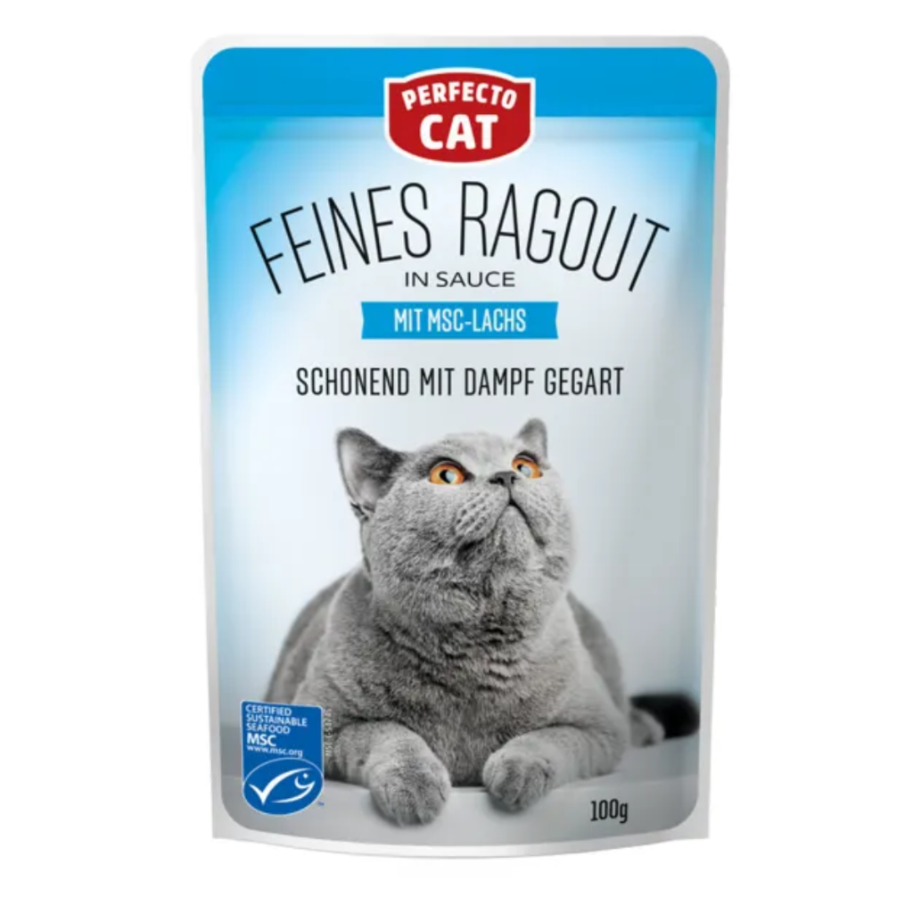 Perfecto Cat Fine Ragout With Salmon