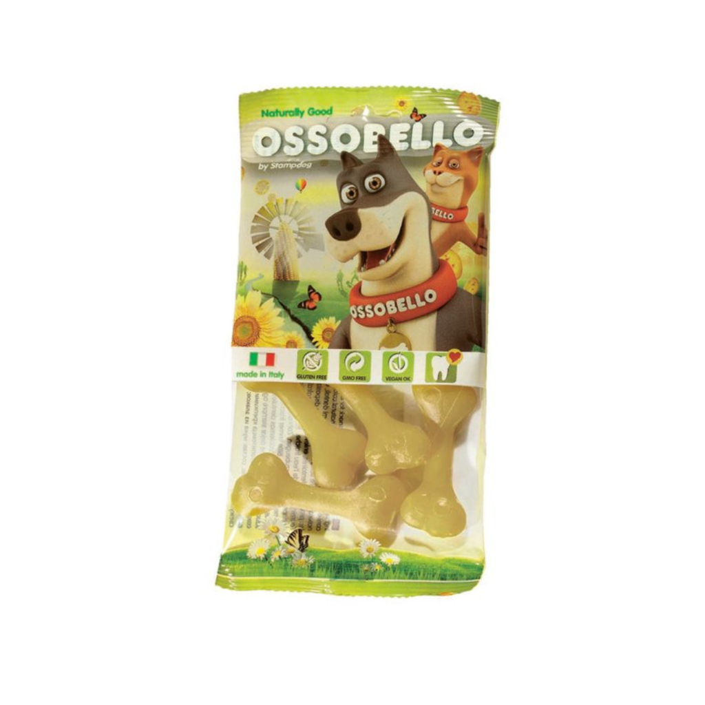 Ossobello SSmall bone dog treat- 4 PCS (Yellow)