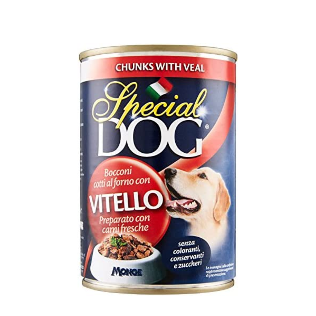 Special Dog Chunks With Veal