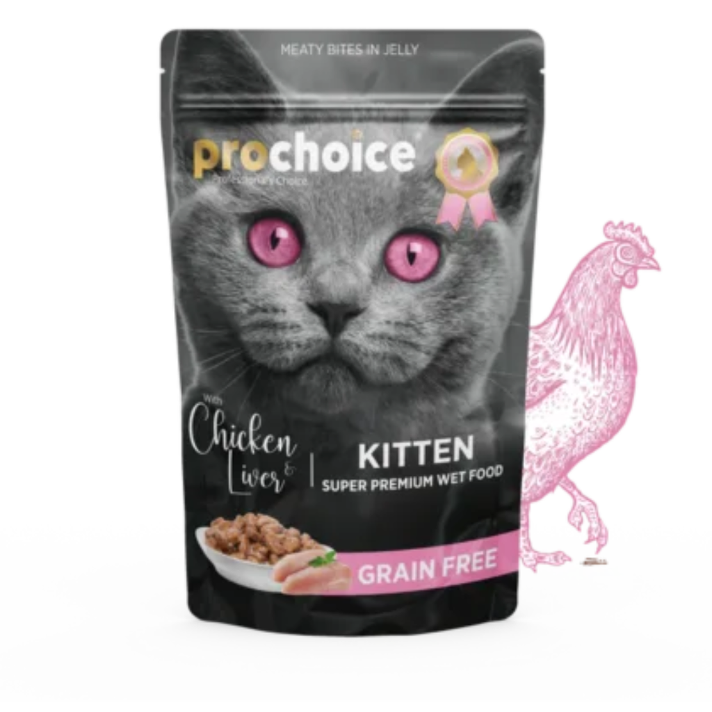 ProChoice Kitten Chicken & Liver 85G