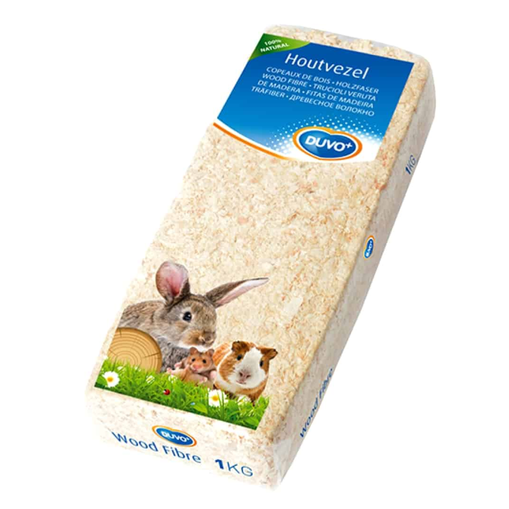 Duvo Wood Chips Natural Fiber 1kg
