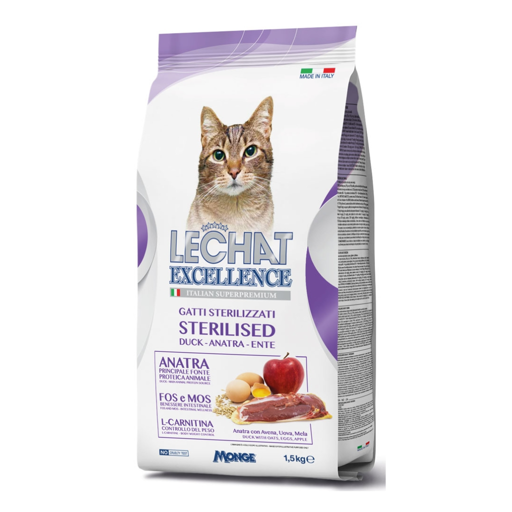 LeChat Excellence Sterilized Duck 1.5kg