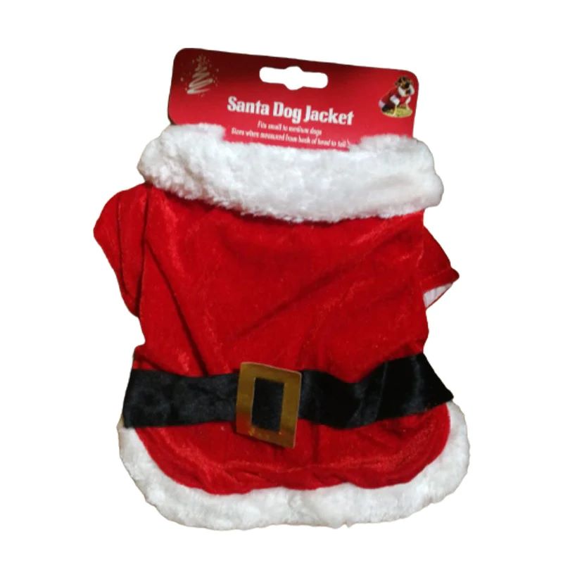 Santa Dog Jacket (Medium)
