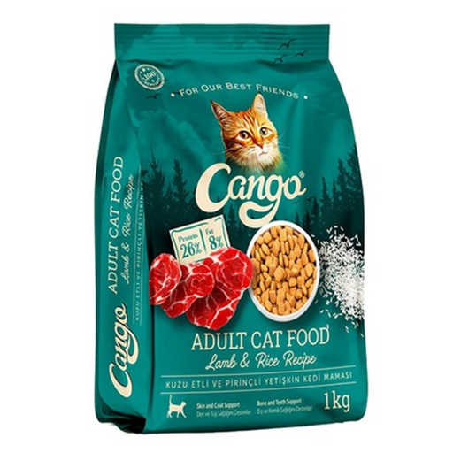Cango Adult Cat Food Lamb Rice 1Kg