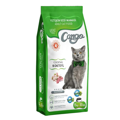 Adult Cat Mixed Flavor Dry Food - Cango 15kg