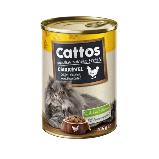 Cattos Cat With Chicken